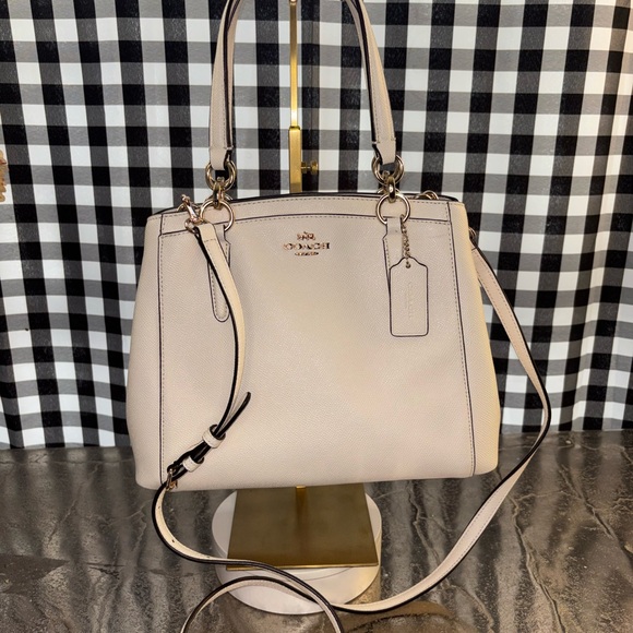 Coach Handbags - Coach Minetta Crossbody in Chalk Pebbled Leather NWOT 2017